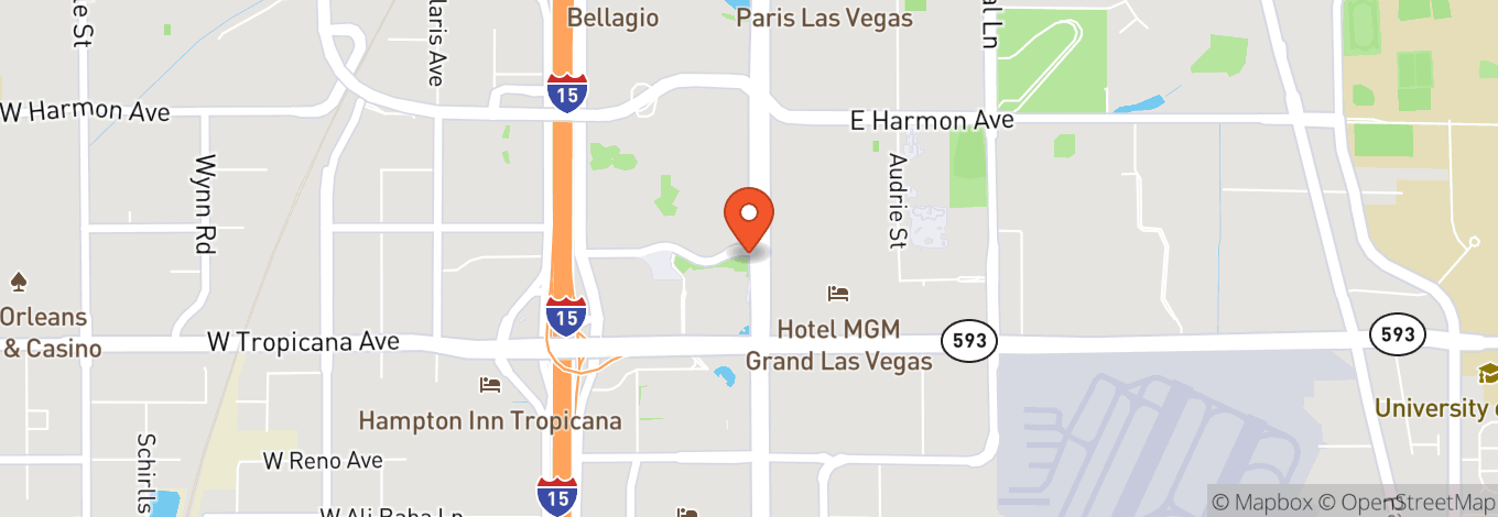 Map of T-Mobile Arena