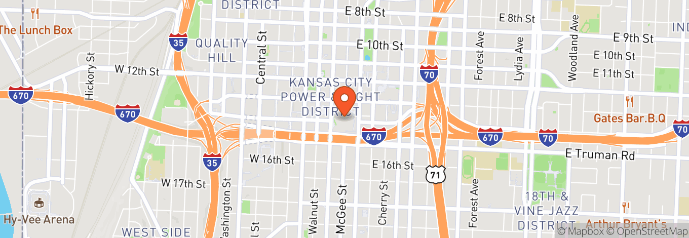 Map of T-Mobile Center