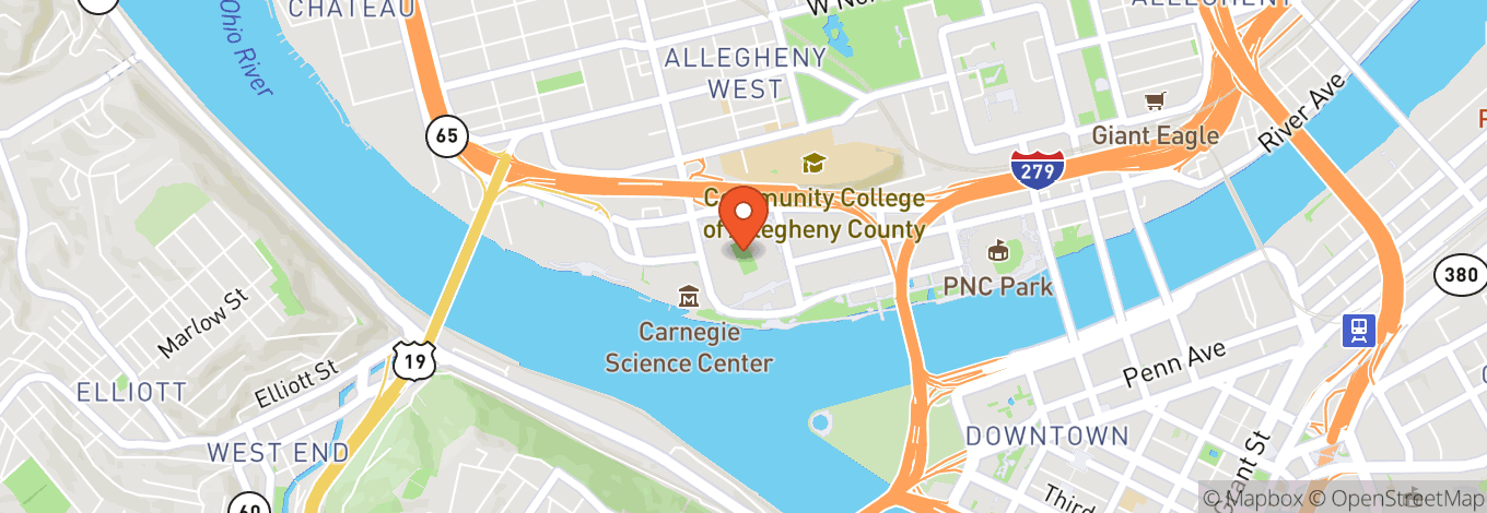Map of Acrisure Stadium