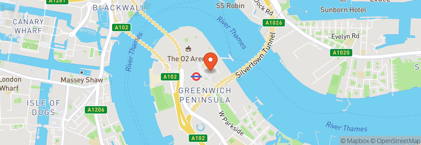Map of The O2