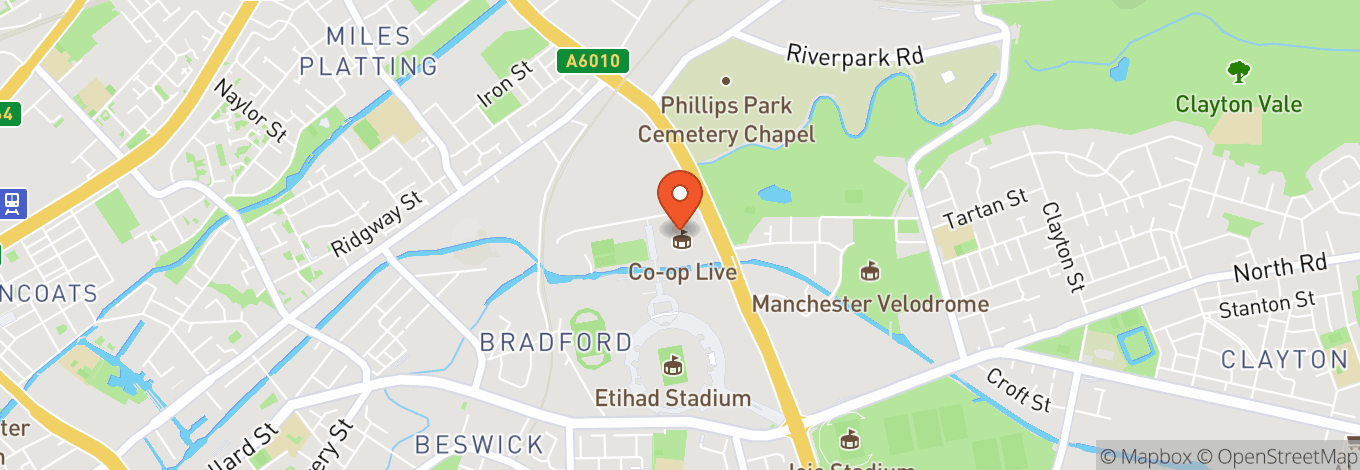 Map of Co-Op Live